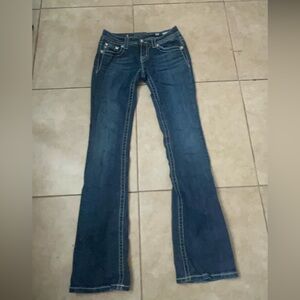 Miss Me Dark Blue Boot Cut Jeans